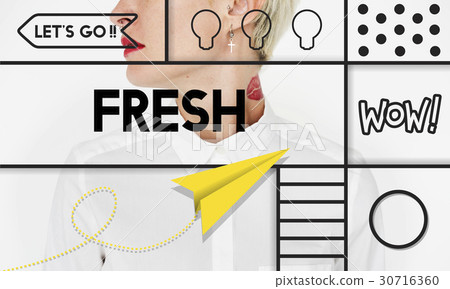 Fresh Modern New Creative Concept Fresh Modern New Creative Concept 30716360