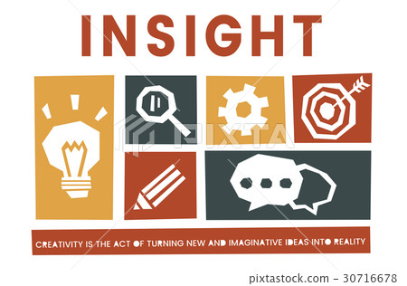 Different icons collage banner graphic 30716678