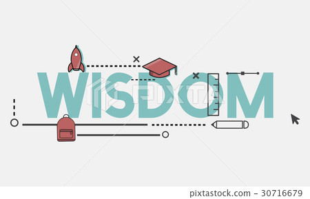 Academics Wisdom Literacy Study Icon 30716679