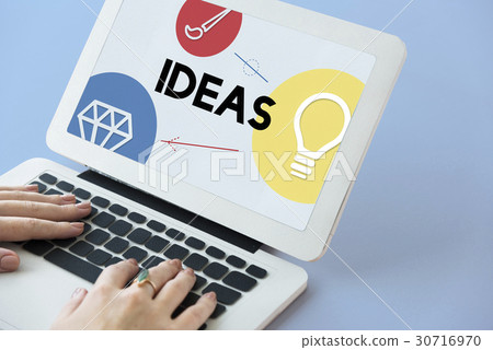 Creativity artistic ideas icon graphic Creativity artistic ideas icon graphic 30716970