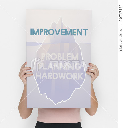 Problem Planning Hard Work Achievement Iceberg Graphic Problem Planning Hard Work Achievement Iceberg Graphic 30717181