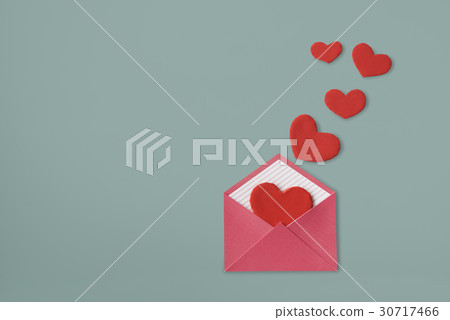 Love Letter Heart Floating Mail Correspondence Relationship 30717466