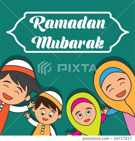 ramadan kareem / mubarak, happy ramadan greeting 30717817