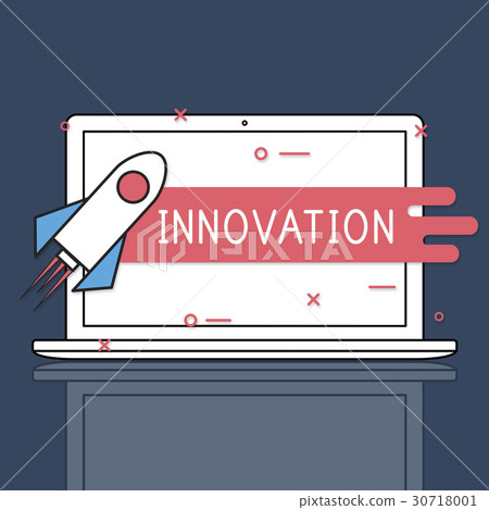 Start Up Business Venture Goals Rocket 30718001