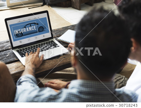 Policy Protection Security Insurance Illustration 30718243