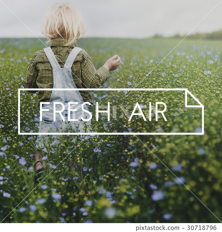 Happiness Childhood Natural Fresh Air Environment 30718796