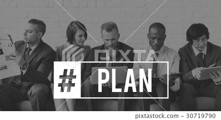 Plan Planning Strategy Communication Icon Plan Planning Strategy Communication Icon 30719790
