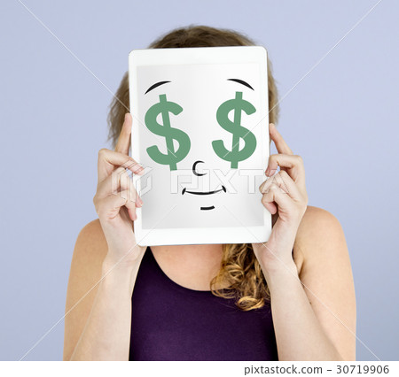 Face Expression Emotional People Concept Face Expression Emotional People Concept 30719906