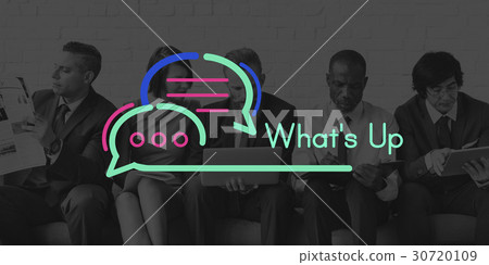 Communication Connection Speech Bubble Concept 30720109