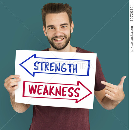 Arrow Opposite Choice Strength Weakness Icon 30720304