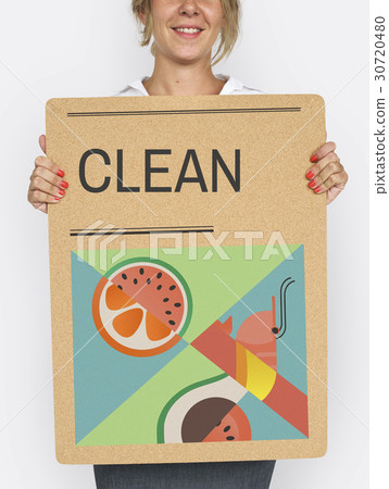 Healthy Food Clean Diet Concept 30720480