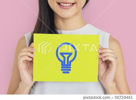 Lightbulb Idea Creativity Graphic Symbol Icon 30720481