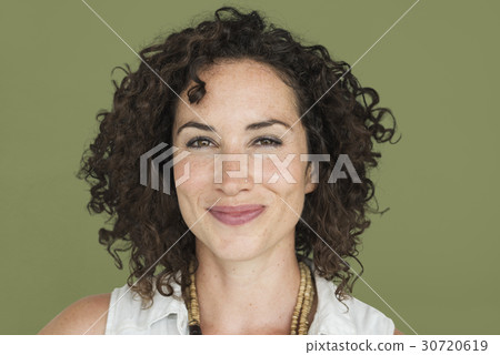 Caucasian Woman Smiling Casual 30720619