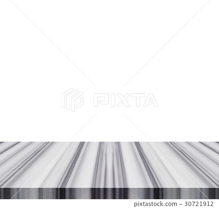 Empty top of granite stone table or counter isolated on white background Empty top of granite stone table or counter isolated on white background 30721912