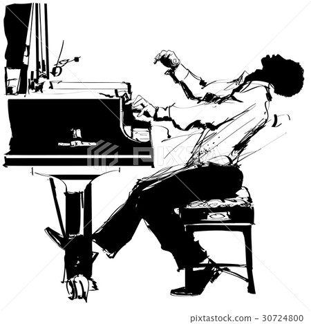 Jazz pianist 30724800