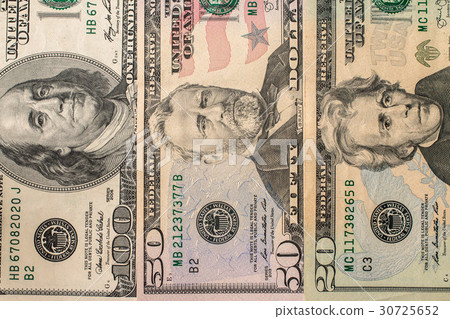 Money background from dollars usa 30725652