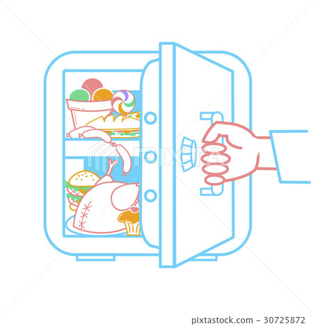concept of a diet refrigerator 30725872