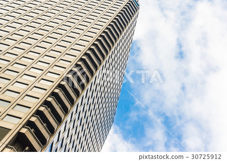 Financial window building to sky with copy space Financial window building to sky with copy space 30725912