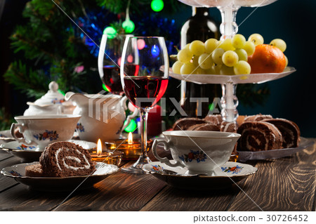 High tea set with dessert 30726452