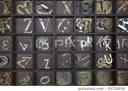 古董字母對象 古董字母對象 30726836