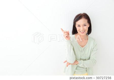 Senior woman portrait 30727256