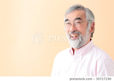 Senior man portrait 30727290