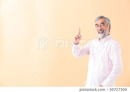 Senior man portrait 30727300