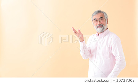 Senior man portrait 30727302