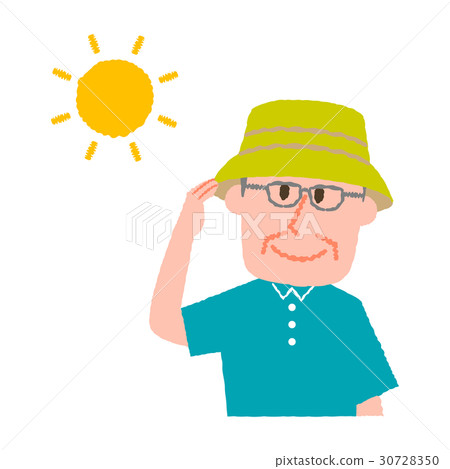 man wearing hat clipart