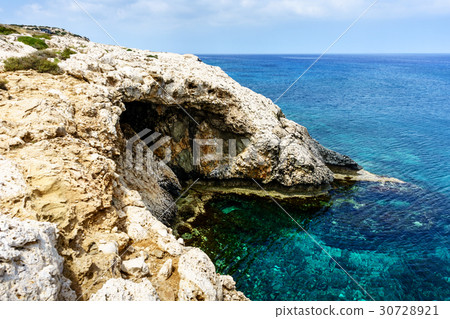 Blue Lagoon coast in Ayia Napa 30728921