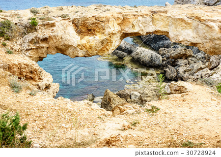 Stone bridge in the park of Cavo Greco 30728924