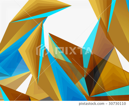 3d modern triangle low poly abstract geometric 3d modern triangle low poly abstract geometric 30730110