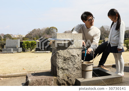 a visit to a grave  30730141