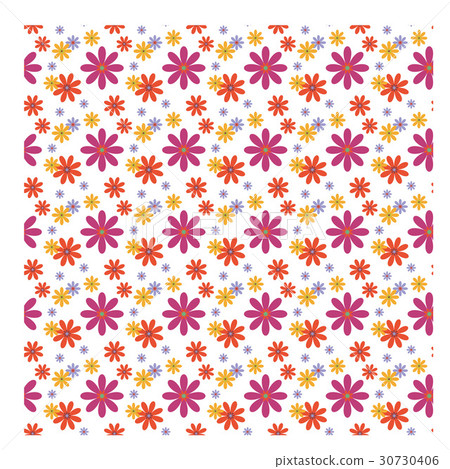 Flower World 4 - Stock Illustration [30730406] - PIXTA