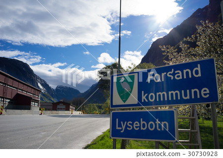 Townscape of Lisse Boten (Norway / Riese Fjord) 30730928