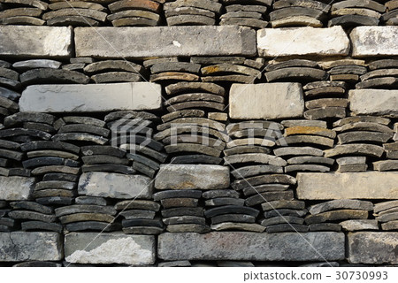 中國寧波傳統建築石牆 中國寧波傳統建築石牆 30730993