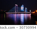 中國寧波甬江大橋夜景 30730994