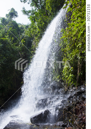 HUANG NUM KEAW WATERFALL KOH KOOD TRAT THAILAND. HUANG NUM KEAW WATERFALL KOH KOOD TRAT THAILAND. 30731158