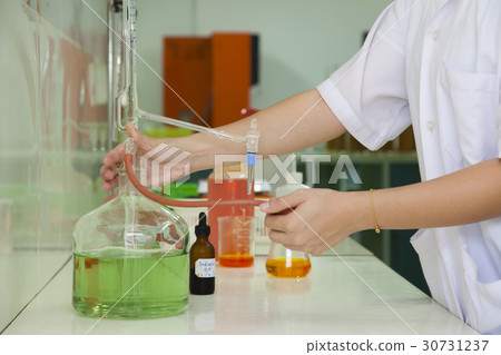 scientist working at the laboratory. 30731237