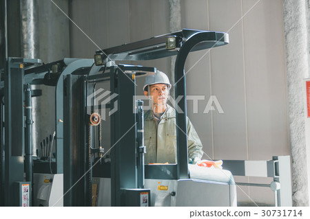 forklift, forklifts, hardhat 30731714