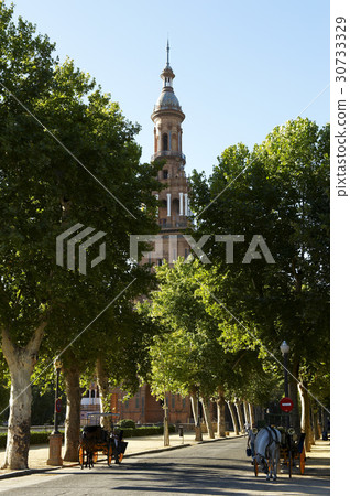 Maria Luisa Park, Seville, Andalucia, Spain Maria Luisa Park, Seville, Andalucia, Spain 30733329