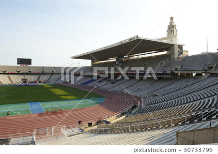 Montjuic Olympic Stadium, Montjuic, Barcelona, Catalonia, Spain 30733796