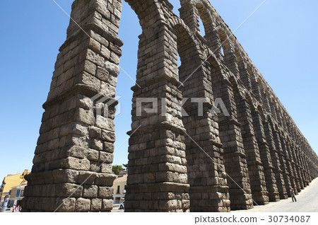 Roman capital, Segovia, Castile, Spain 30734087