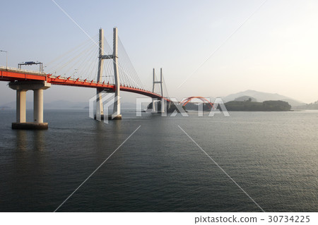 Samchonpo Grand Bridge, Choseang Grand Bridge, Hallyeo Marine National Park, Sacheon City, Gyeongnam 30734225