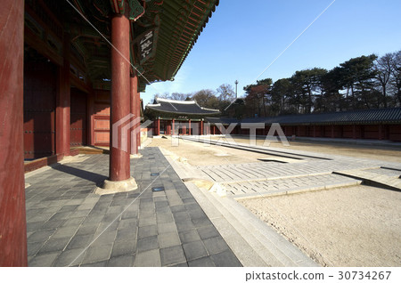 首爾鐘路區昌德宮的授權門（寶藏813） 30734267