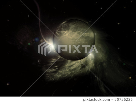 galaxy in a free space 30736225