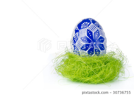 easter egg in grass 30736755