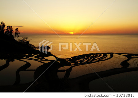 Evening scenery of 1,000 sheets 30738015