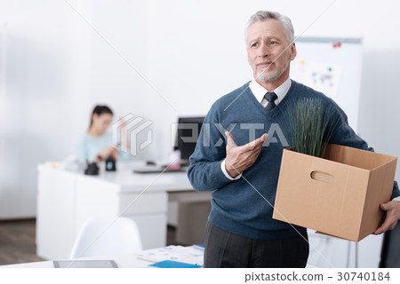 Competent bearded man asking for help 30740184