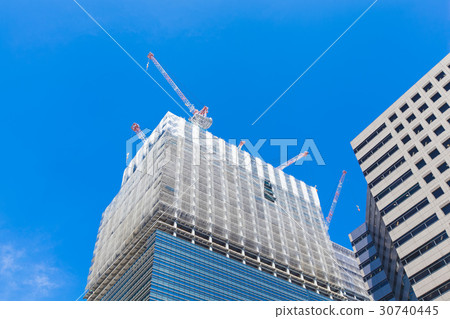 辦公樓正在建設中 30740445